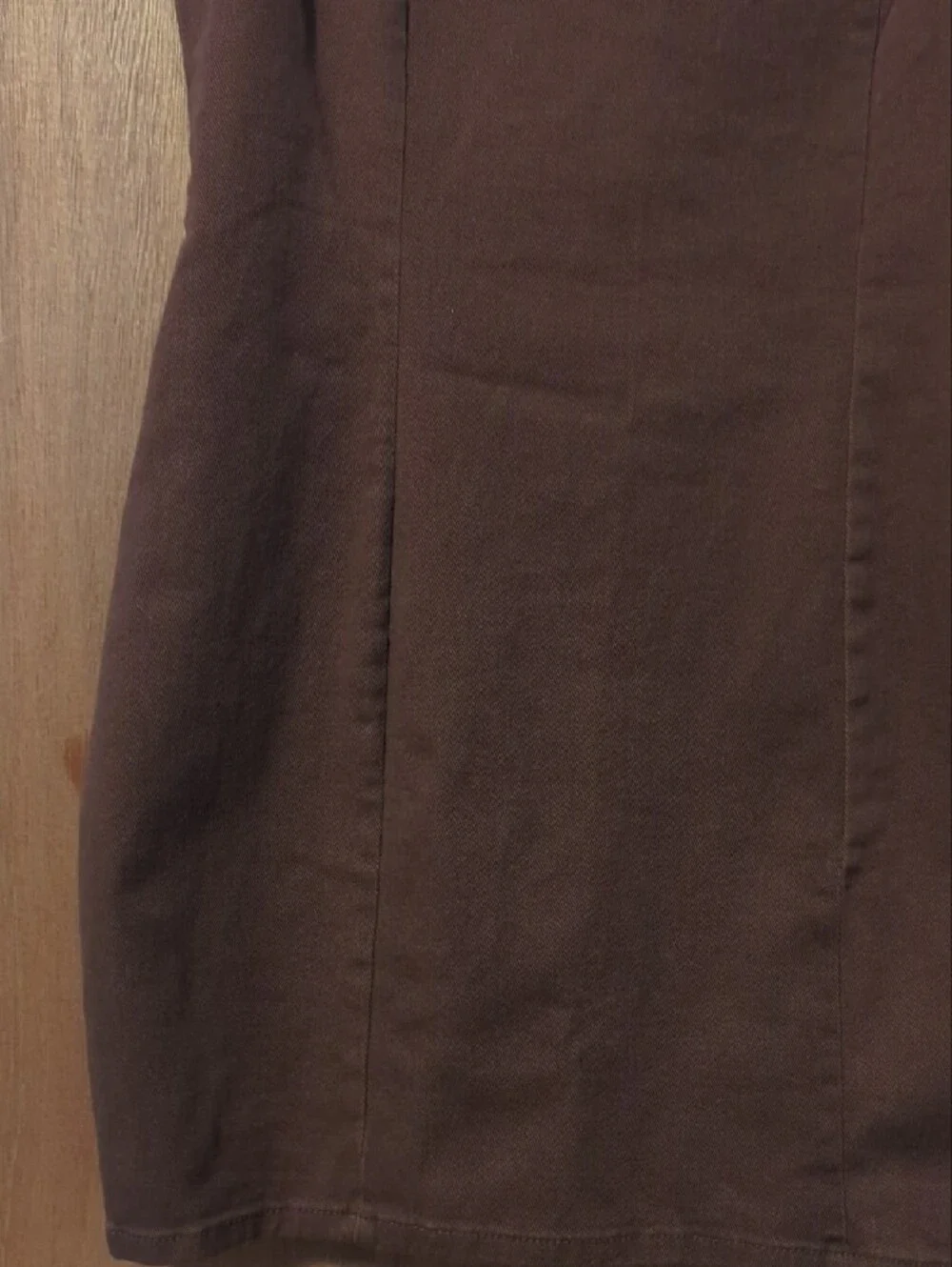 H&M Brown Mini Slip Dress with Spaghetti Straps